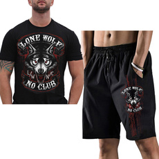 lonewolftshirt, Shorts, lonewolfshirt, tshirtshortssuit