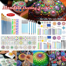 dottingtool, mandaladottingpaintingtool, paintingtemplate, toolsset