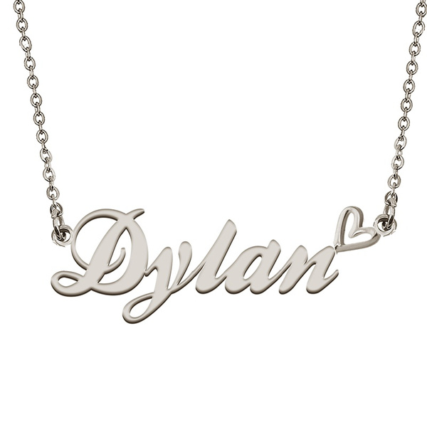 Personalized Custom Name Necklace Dylan 