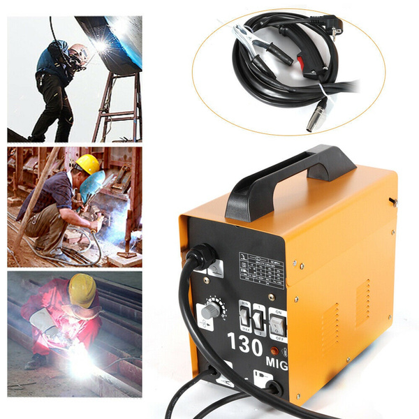MIG130 Ampere Welding Machine Electrodes Welding Machine Flux Cored