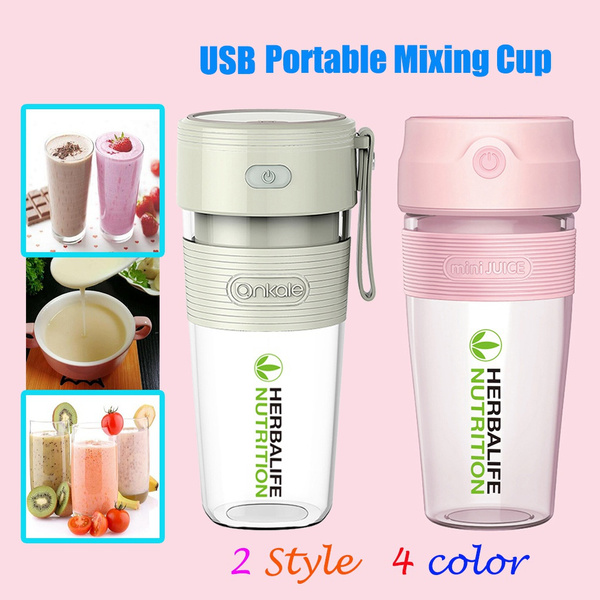 300ml Portable Juice Maker Juicer Cup Electric USB Rechargeable Blender  Bottle
