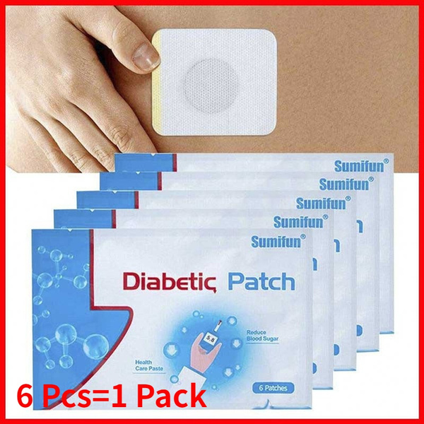 6 Pcs Professional Diabetic Patch Stabilizes Blood Sugar Balance ...