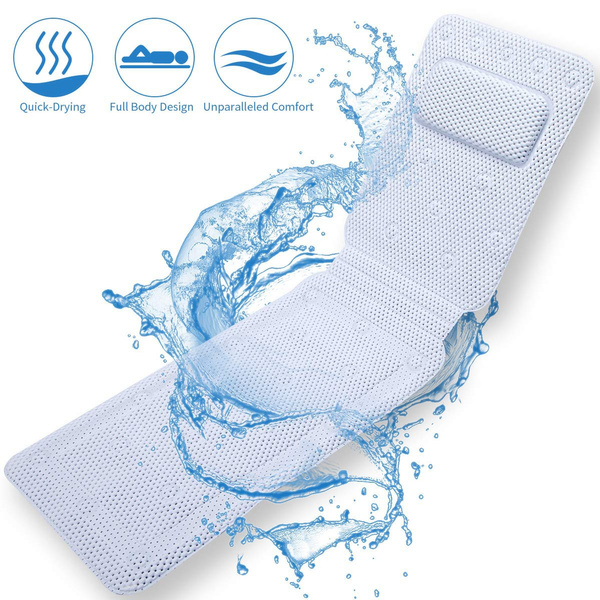 Full Body Spa Bath Mattress Pillow Large Full Body Bathtub Pillow