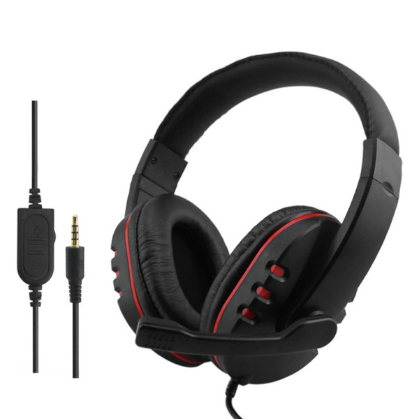 Cuffie da gioco stereo gaming per PS4 e XBOX nero | Wish