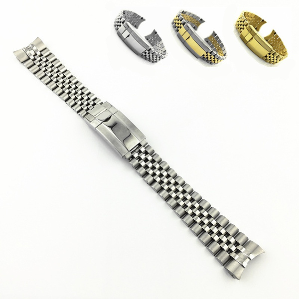 Hadley Roma Rolex Jubilee Style Stainless Steel Watch Bracelet | Total  Watch Repair - MB5696WSC