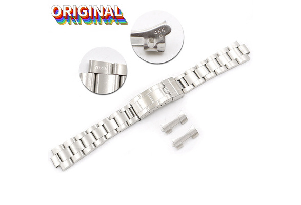 20mm 70216 455B Stainless Steel Links Curved End Glide Lock Clasp