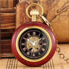 Antique, automaticmechanicalwatch, romannumberclock, Skeleton