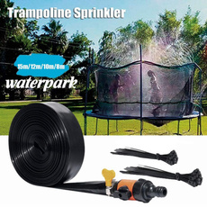 trampolinesprinkler, Summer, Outdoor, Garden