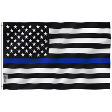 Blues, thinbluelineusapoliceflag, americanbanner, Lines