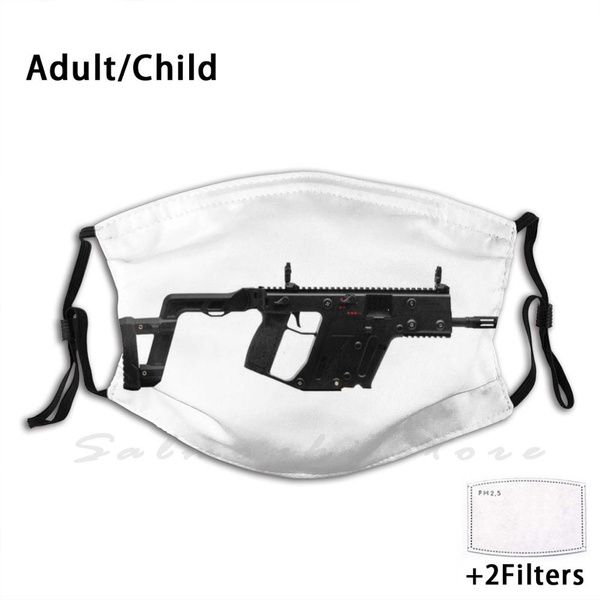 Kriss Vector Submachine Gun Adult Kids Anti Dust Filter Diy Mask Kriss ...