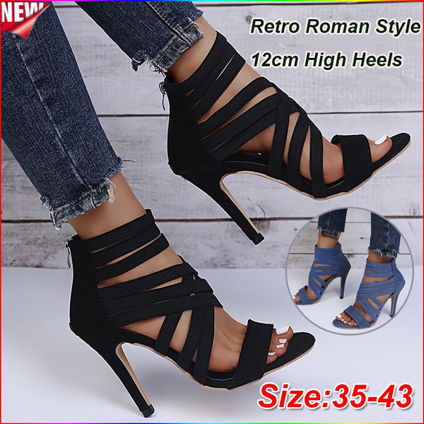 Women Fashion Elastic Band Roman Style 