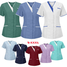 sleeve v-neck, protectiveclothing, Scrubs, workinguniform