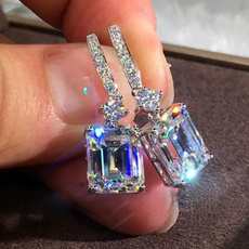 DIAMOND, Stud Earring, Engagement Ring, romanticgift