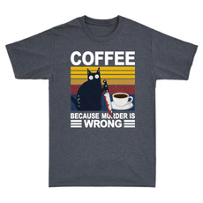 Mens T Shirt, Coffee, iswrong, Vintage