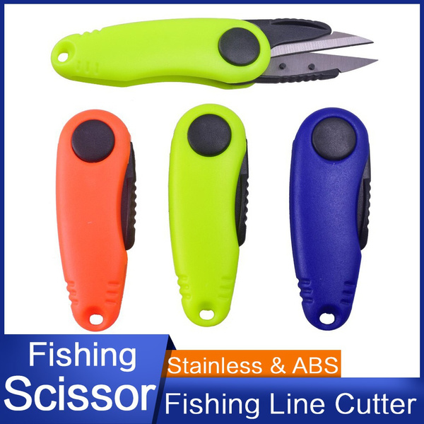 Folding Fishing Line Cut Clipper Fishing Scissor Thread Cutters Fishing  Scissors 