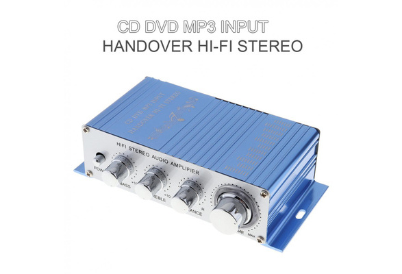 CD / DVD / MP3 Input Hi-Fi Car Audio Stereo Amplifier RMS 20W +