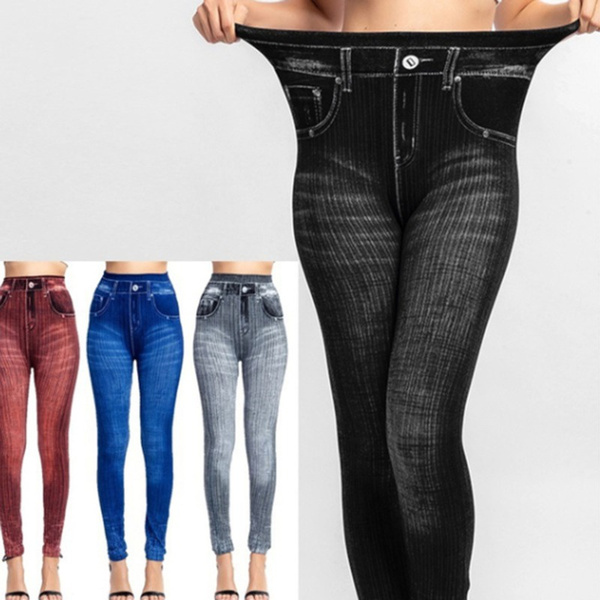 legging imitation jean
