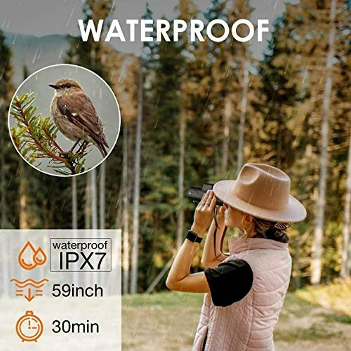 Extra Long Distance 10000M/99900M Monocular Low Light Night Vision High Angle Telescope Monocular Portable Telescope for Outdoor Hiking with Tripod