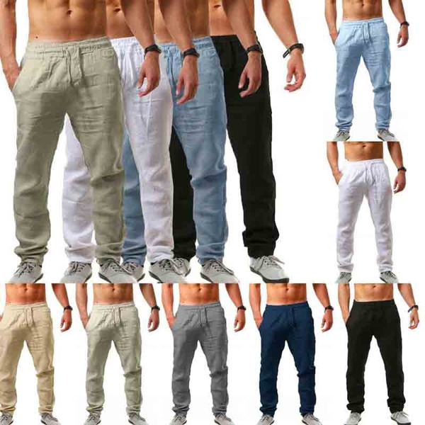 Mens Cotton Business Tapered Pants Fashionable Spring/Summer Streetwear For  Daily Wear And Casual Occasions T48 From Hongti, $19.6 | DHgate.Com