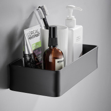 Bathroom Accessories, blackshowershelf, tissueholder, Shelf
