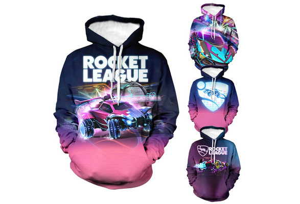 2021 New Rocket League Game Hoodie 3D Printing Fashion Cool Hoodie