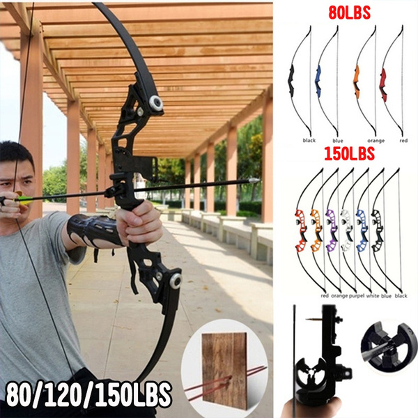 New Upgrade High Quality Metal 80 150lbs Straight Powerful Archery