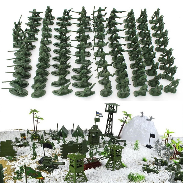 Sandbox Game Soldier Model Toy Soldiers Men Mini Collection Gift Men ...