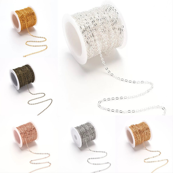 1 Roll jewelry DIY chain jewelry making chain of DIY DIY Copper Chain DIY