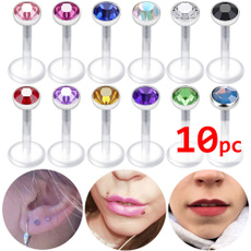 lippiercing, 珠寶, piercingjewelry, Stud Earring