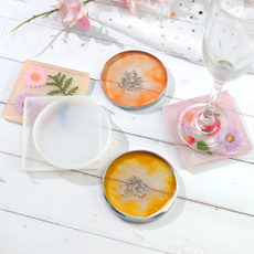 Coasters, Crystal, Cup, siliconemould