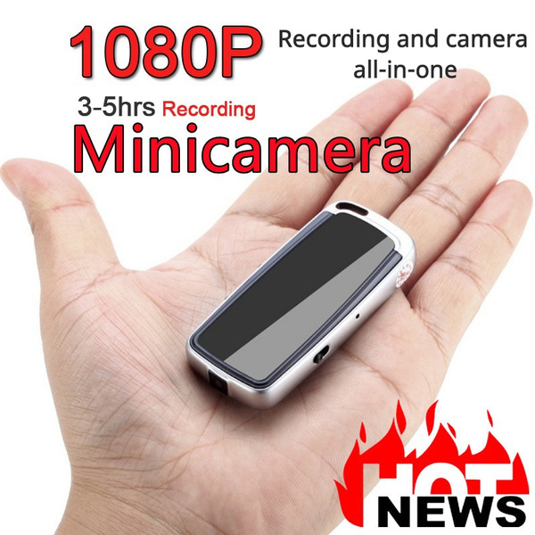 New 1080P Car Key Camera 35hrs Long Recording Portable Hidden Spy