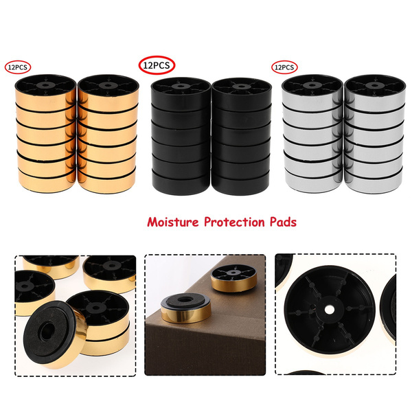 12Pcs Shock Absorption Damping Pads For Audio Stereo Speakers Amplifier