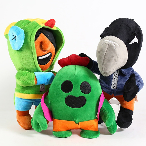 6 Style Anime Game Brawl Stars Plush Toys Brawlers Hero Stars Cactus Figures Plush Doll Toys Children Toy Wish - brawl stars plush toy