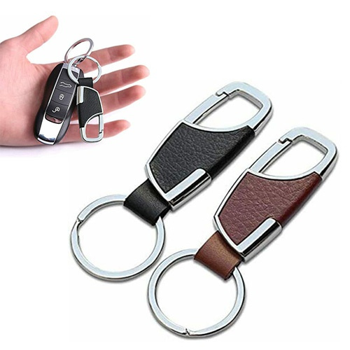 Men's Women's Fashion Style Clip Keychain Car Key Ring Fob Holder Bottle Opener