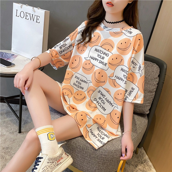 Three piece set women new 2021 summer Korean fashion short sleeve