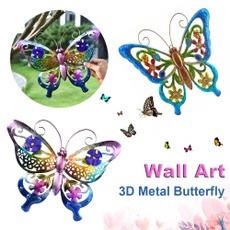 butterfly, Decor, wallbutterflysculpture, Garden