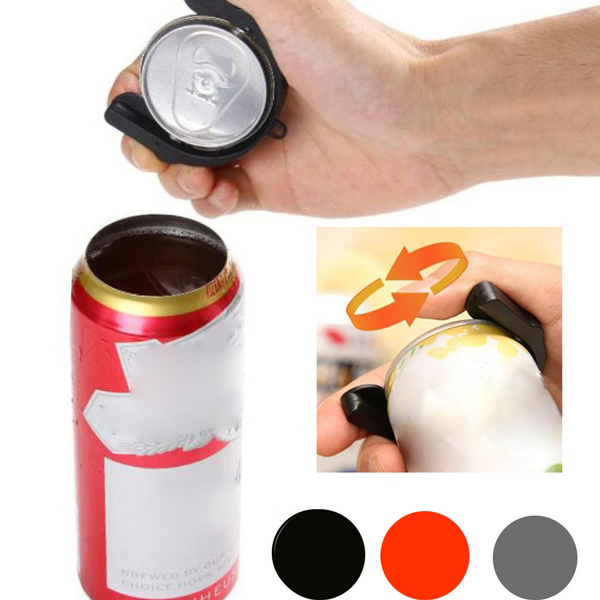 3 Colors Tin-opener Pop-top Can Universal Can Opener Multifunctional  Kitchen Bottle Opener Portable Opener For Camping Cans
