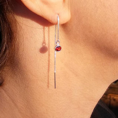 Sterling, earrings jewelry, Dangle Earring, punk earring