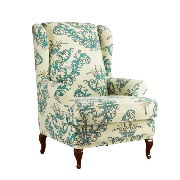 Subrtex wingback chair online slipcovers