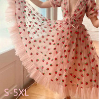 Wish strawberry dress Outlet