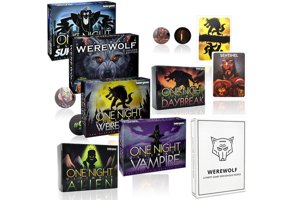 One Night Ultimate Werewolf Party Card Game – Radar Toys