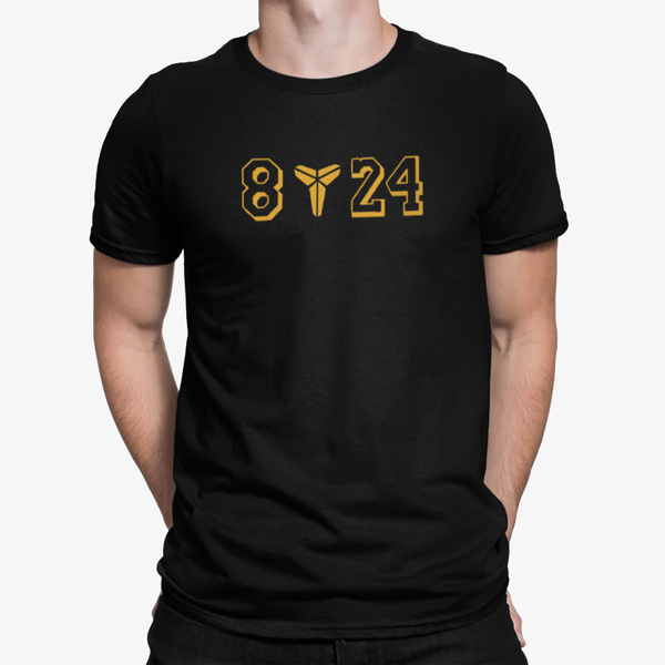 Kobe Bryant T-Shirt GOAT Black Mamba 8 LOGO 24  LA Lakers Shirt S-4XL