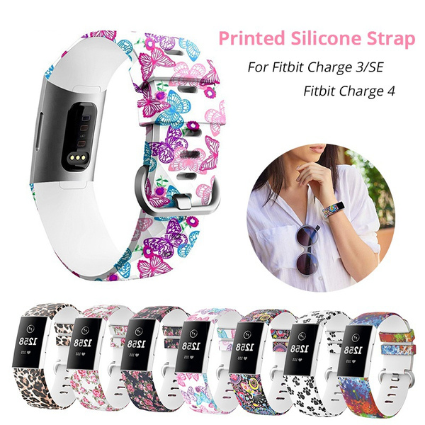 For FitBit Chrge 3 Chrge 3 SE Sport Silicone Replacement Sports Band Bracelet 