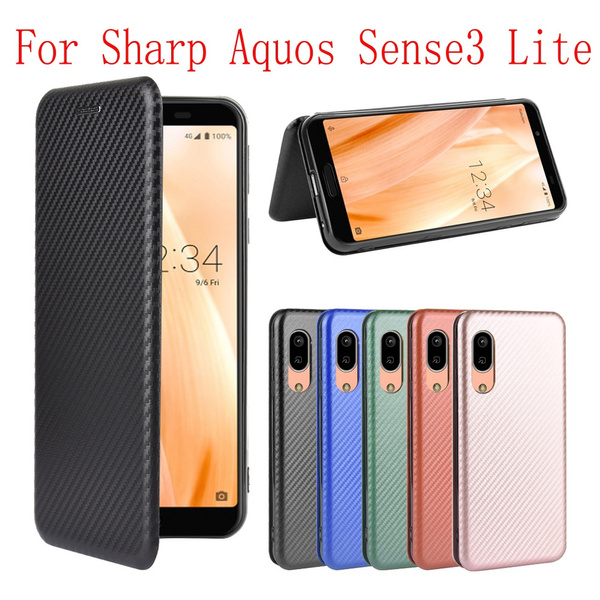 For Sharp Aquos Sense3 Lite Case Cover Pattern Flip Leather