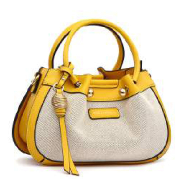 Ted Lapidus A2361 Sac toile Ted lapidus beige jaune