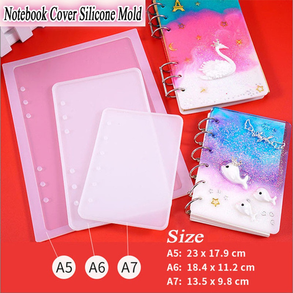 Crystal Notebook Silicone Mold, DIY Notebook Silicone Mold, Epoxy