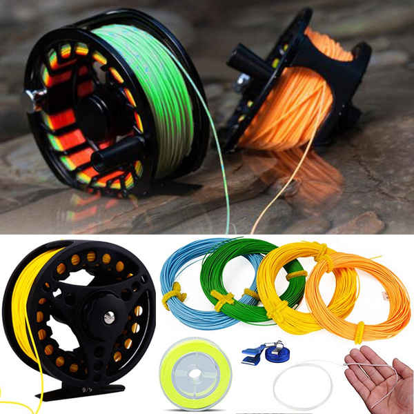 Sougayilang Fly Fishing Combo Fly Fishing Reel with 100FT Weight