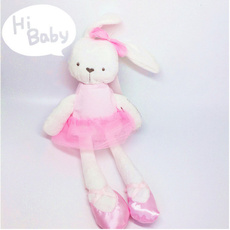 pink, ballerina, bunnydoll, doll