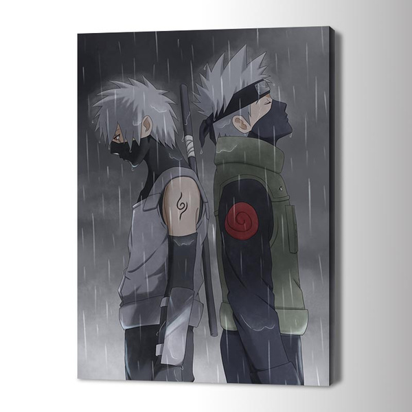  Kakashi Hatake Naruto Drawings Kakashi Hatake Anime Art Poster  Decorative Painting Canvas Wall Art Living Room Posters Bedroom Painting  20×30inch(50×75cm) : לבית ולמטבח