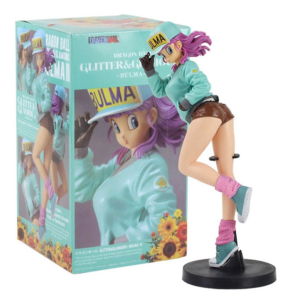 Anime DragonBall Z Glitter & Glamours Bulma PVC Figure New In Box